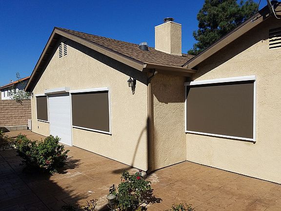 Rolling shutter/solar shades