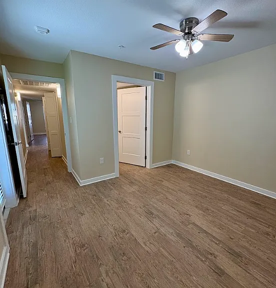 Brand New Construction Building with top of the line finishes. Primary bedroom.