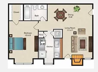 Floor plan A2P