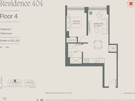 2nd image of 955 Sterling Pl #602