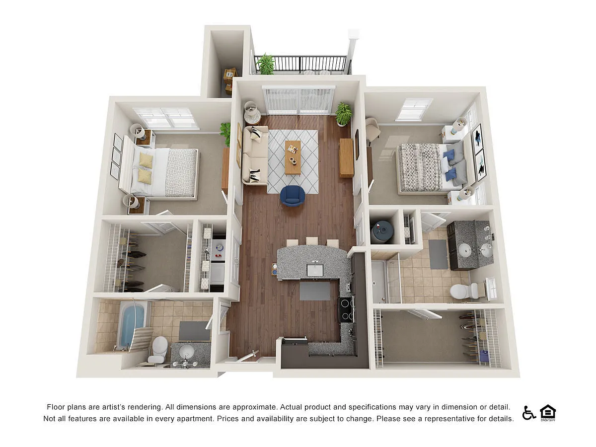 Floor plan B1