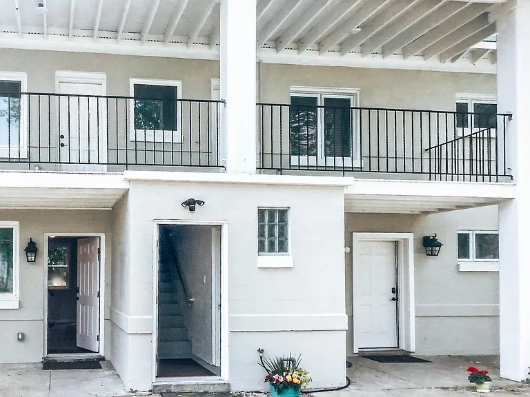 (Exterior|Stafford Street|Triplex): Front Entrances & Balcony Access
