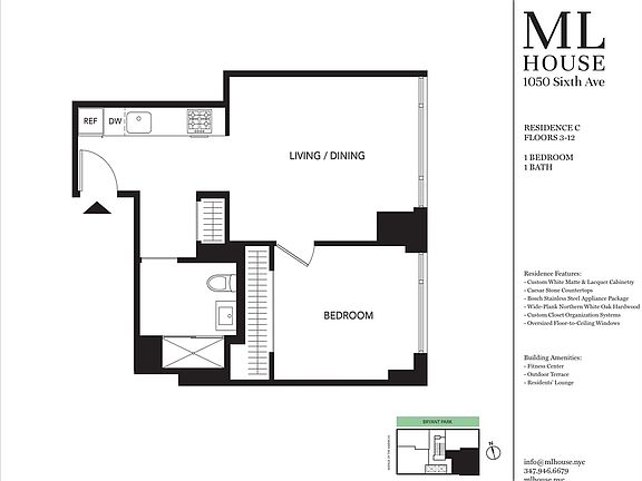 2nd image of 1050 6th Ave #6C