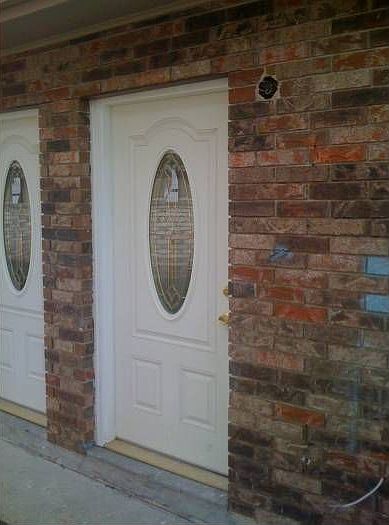 Etched Glass Front Door
