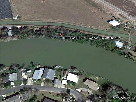 view from across resaca