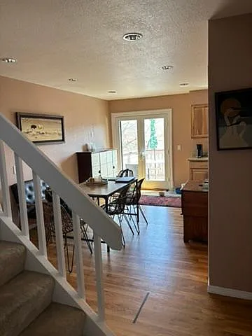 Breakfast nook/family room, viewed from entry way