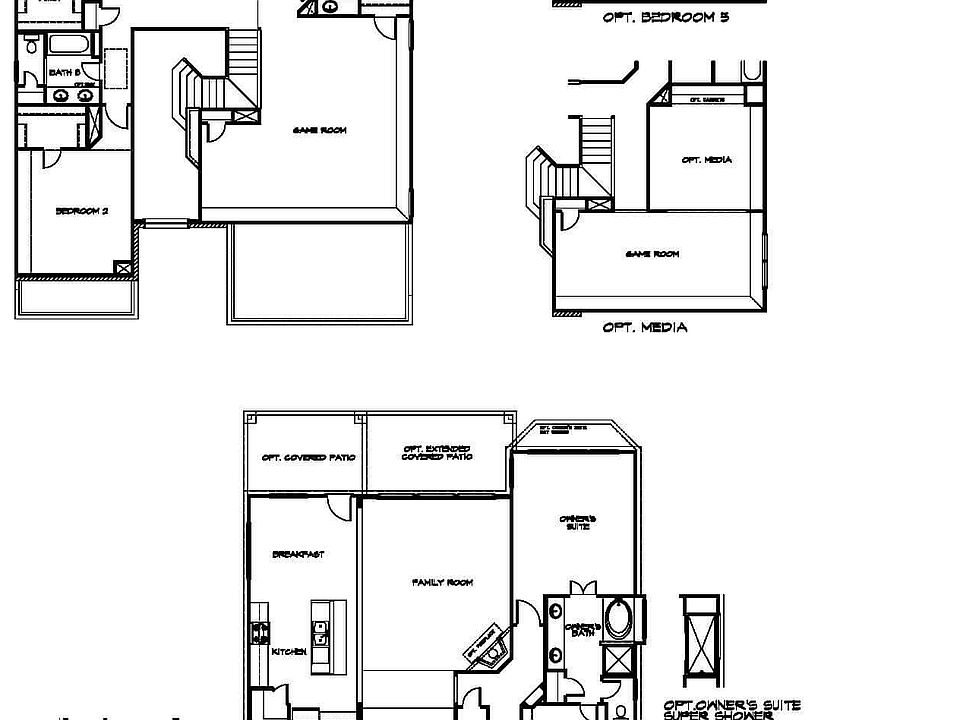 Rodeo Palms McKendree II Plan, Rodeo Palms The Lakes, Manvel, TX