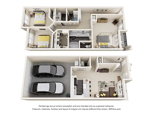 Floor plan Foothill - C1