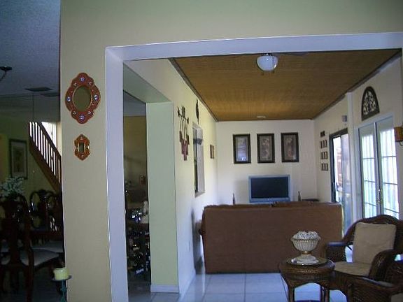 Family rm open to back yard