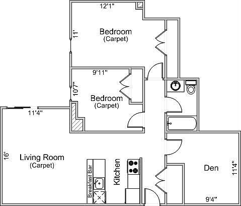 2nd image of 420 W Gorham St APT 114