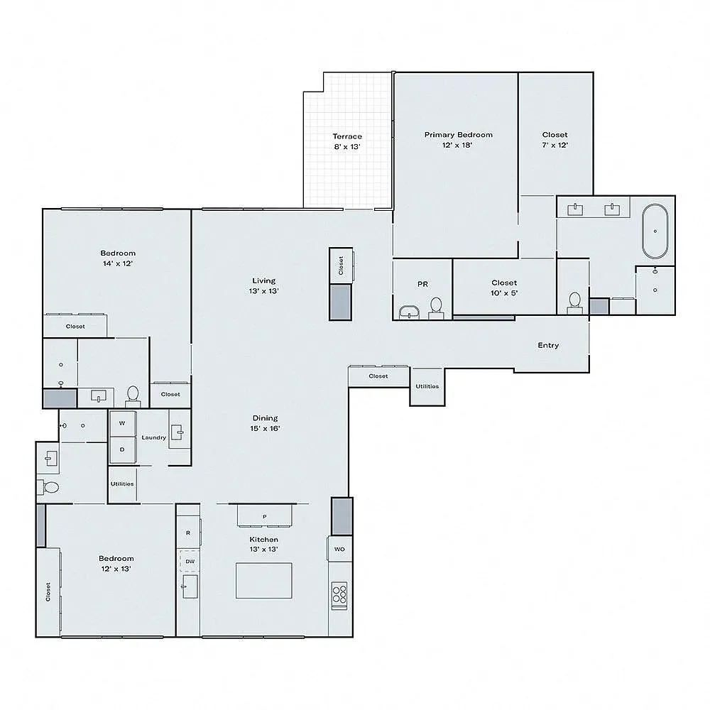 Floor plan D5P