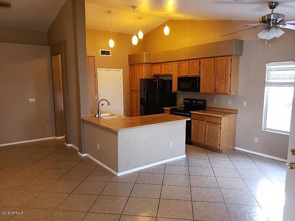 Great room and kitchen