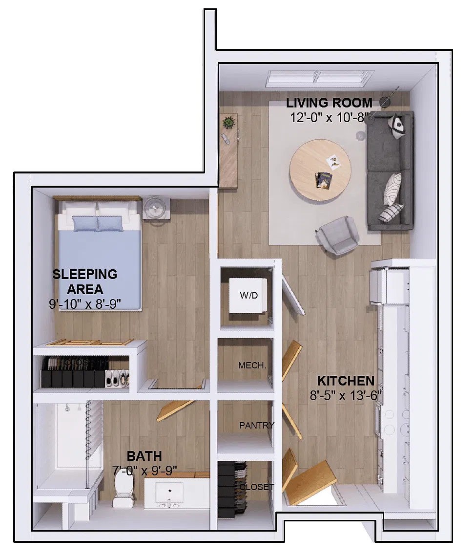 Floor plan 6A-0F