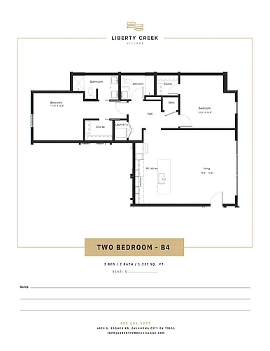 Floor plan B4