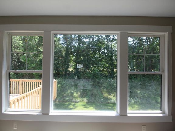 Oversized windows in great room