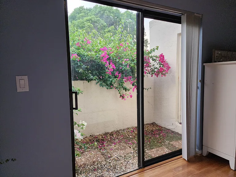Primary bedroom garden view