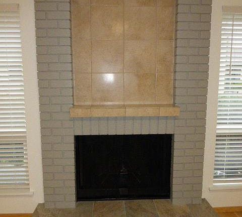 Wood burning fireplace for cold nights and ambiance. Great for power outages!