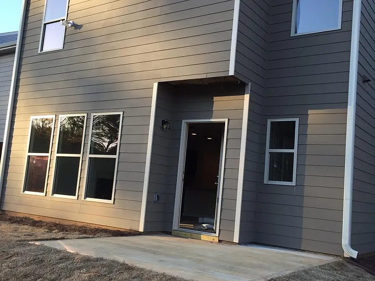 House exterior - Back View with patio