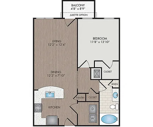 Floor plan Baileywick
