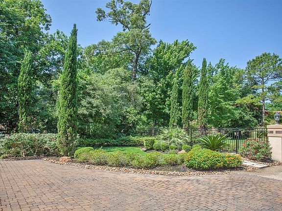 Surrounded by lush foliage to provide a private setting.