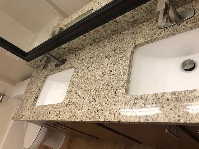 Estancia San Miguel three bedroom master bath double sinks