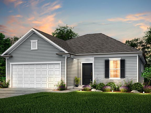 Morgan Exterior LC1A with 2-car garage