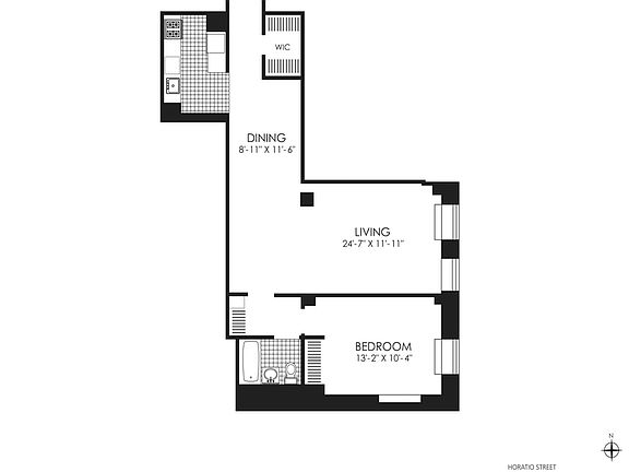 2nd image of 110 Horatio St APT 320