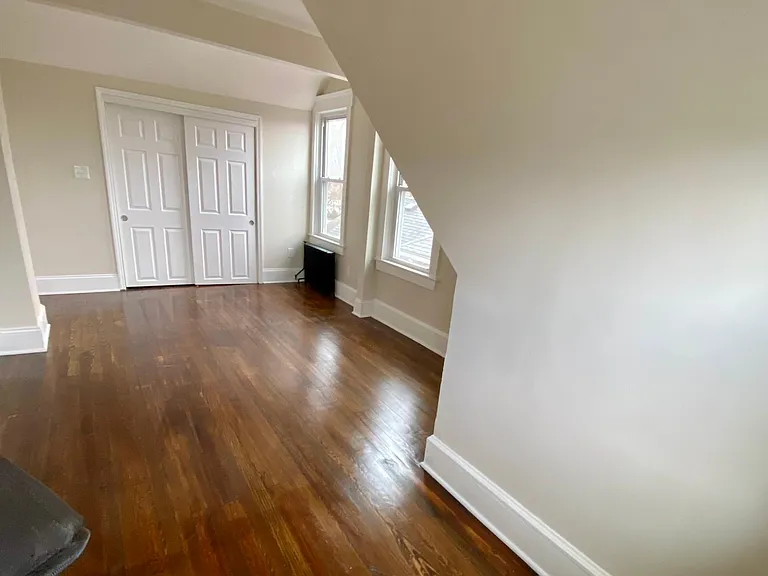 (second floor) right top bedroom, large closet, hardwood floors, LED lights, plenty of windows, large size bedroom