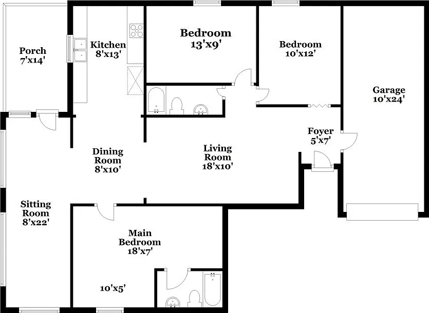 3 bed, 2.0 bath, 1739 sqft, $2,275 — Photo 2