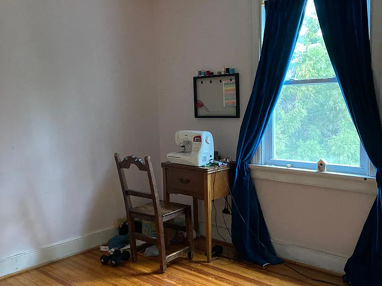 third bedroom- facing back of house.