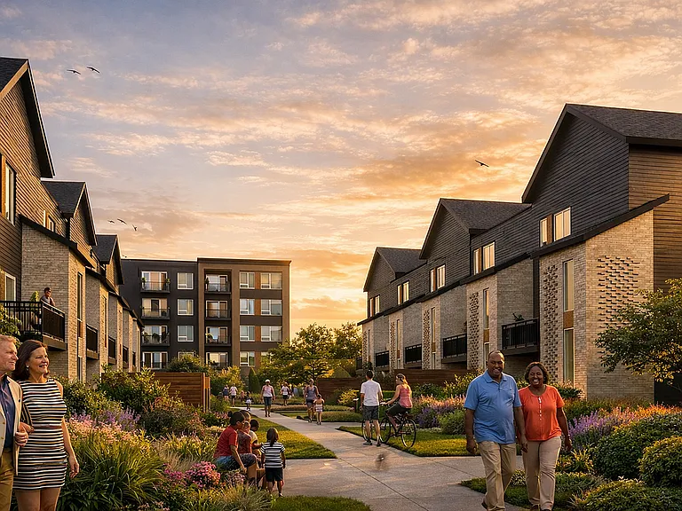 The Ardin - Townhome Exterior Rendering