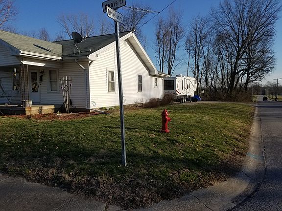 Side of house along Division