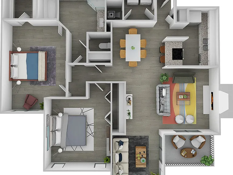 Sienna 3D Floorplan Image Sienna 3D Floorplan Image
