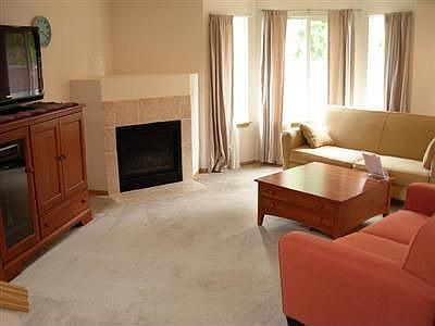 Living Room w/ Gas Fireplace
