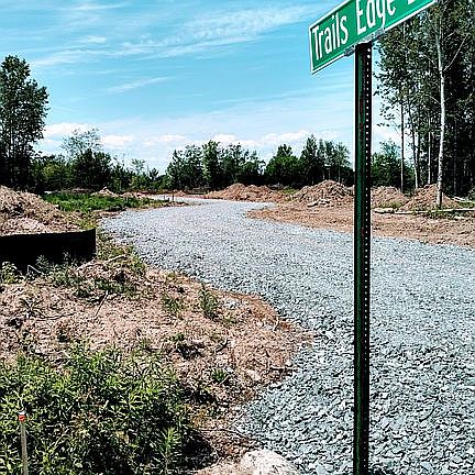 Base of road is done. 