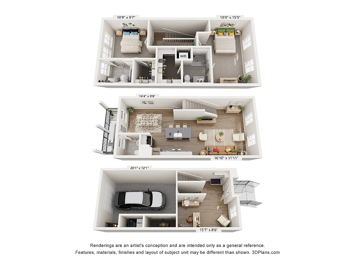 Floor plan The Lexington