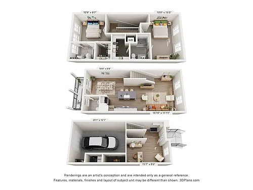 Floor plan The Lexington