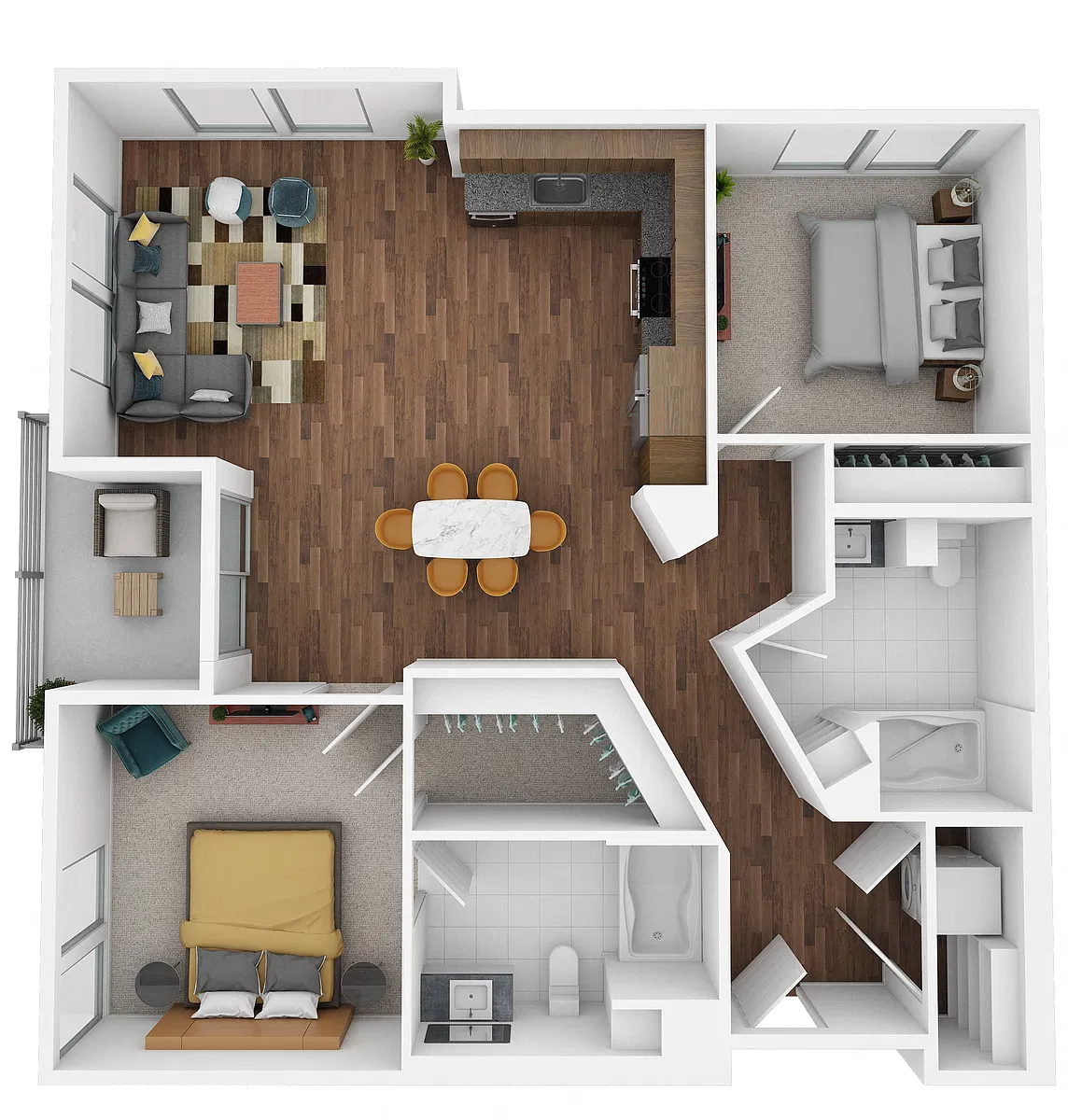 Floor plan B2K