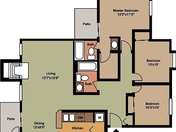 5th image of 7688 Vineyards Ln NE APT L201