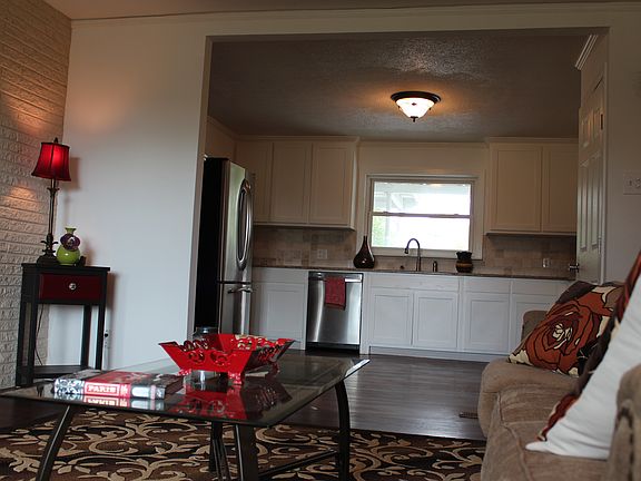 Kitchen From Living Room