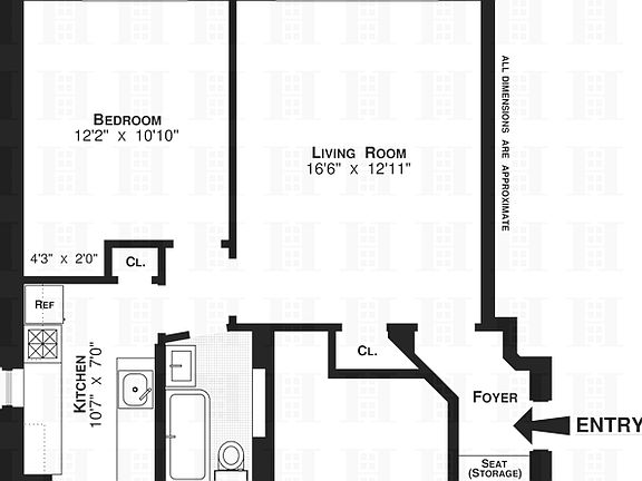 5th image of 203 W 98th St APT 6B