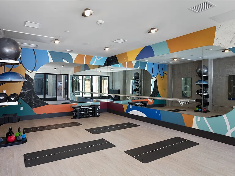 Yoga Studio at Star Harbor Apartments & Townhomes in Alameda, CA.