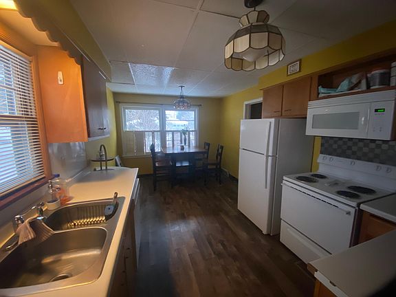 Kitchen looking toward street