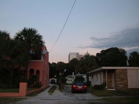 the home is in the rear