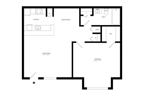 Floor plan The Coquina