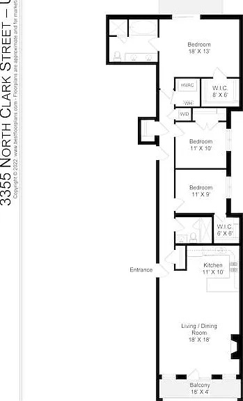 3355 N Clark St #2S — Photo 16