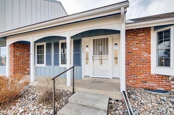 Private location with peaceful views from the front porch to the North of this beautiful townhome.