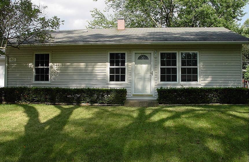 Front of home--head on