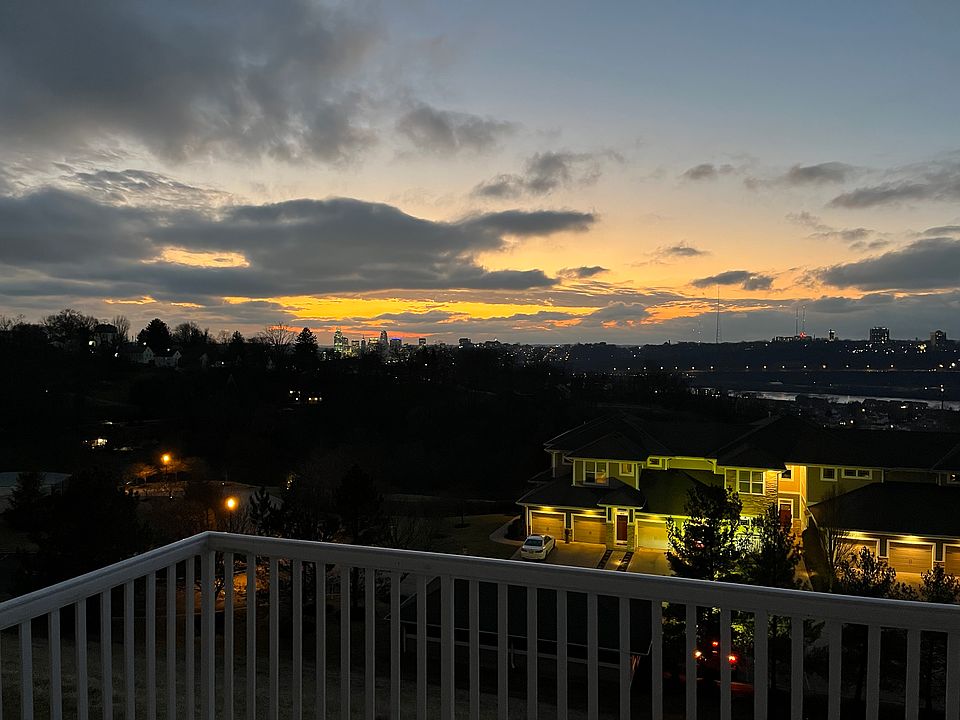 Evening view from deck