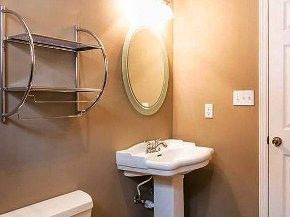 First floor half-bath